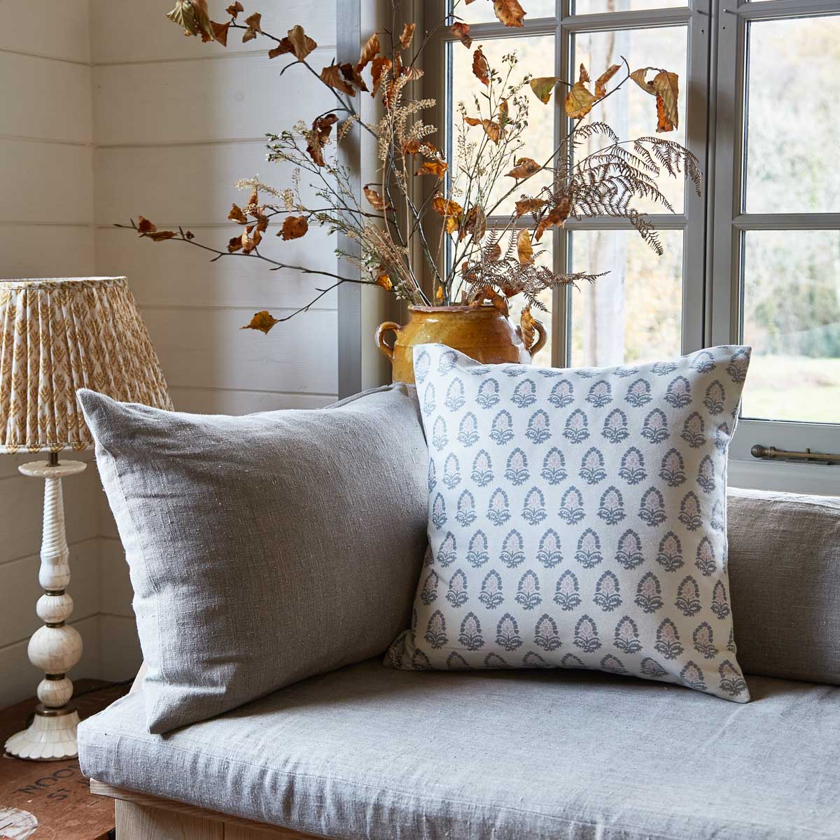 Grey cushions shop