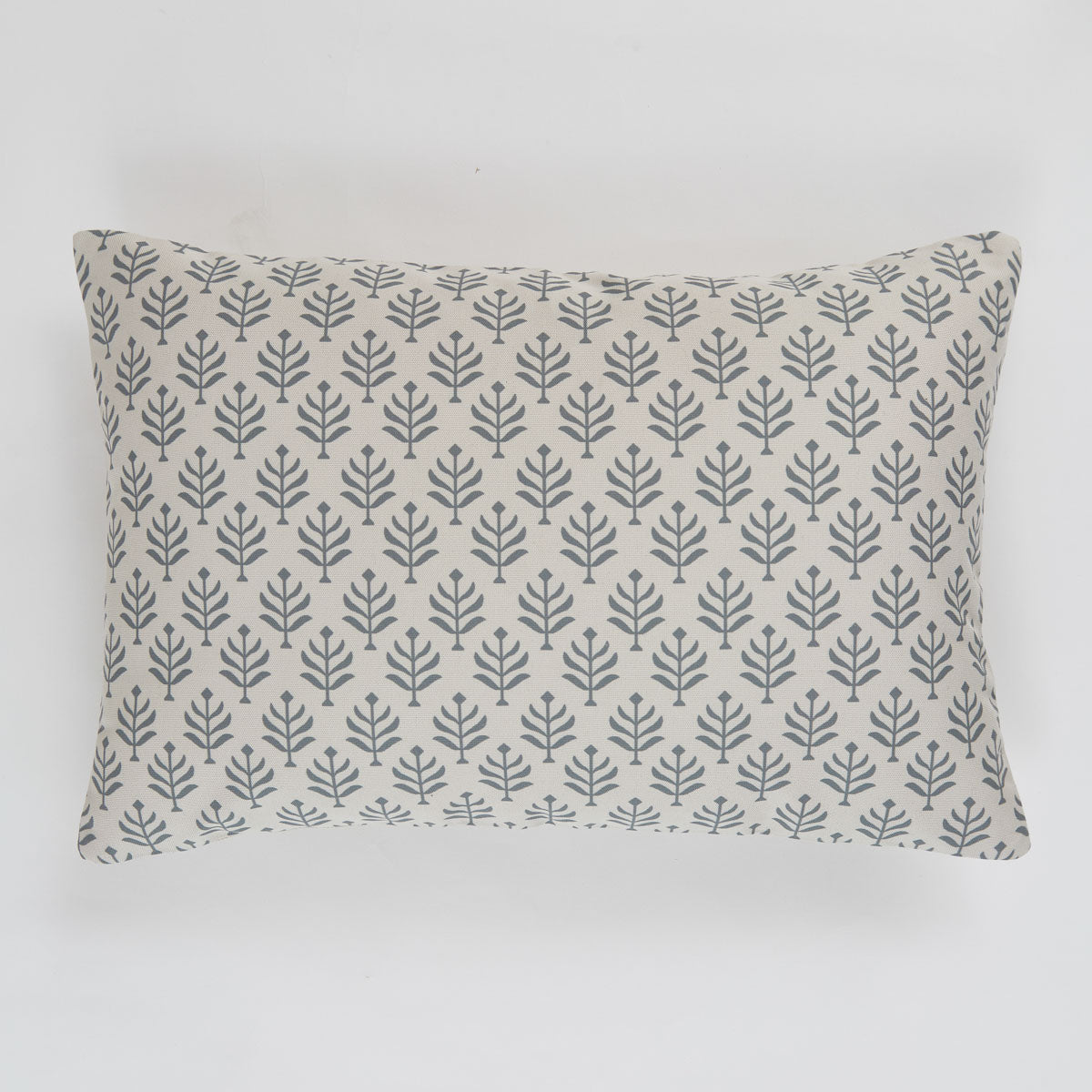 Fern Canvas Dove Grey Cushion